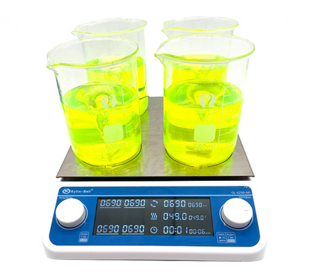 多聯加熱磁力攪拌器GL-6250-4A 多聯加熱磁力攪拌器GL-6250-4A